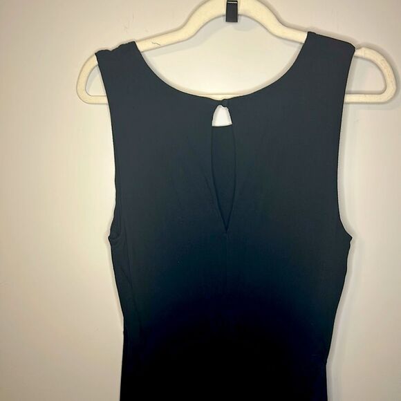 Willi Smith Black A-Line with with Key-Hole back Knee-Length Large - Picture 5 of 6